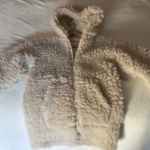 Helmut Lang Fleece Hooded Parka NWT XS